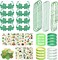152Pcs St. Patricks Day Accessories Party Favor Set, Shamrock Glasses, Irish Themed Tattoo Stickers, Coins, Bracelets and Necklaces Irish Decor Favors Set for Home Saint Patrick Themed Party Supplies